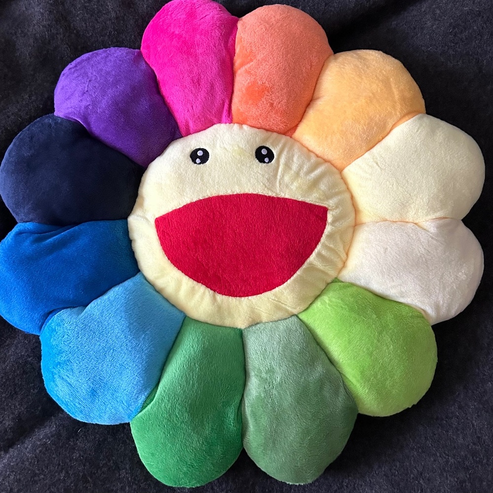 Brand New smiley face accent cushion